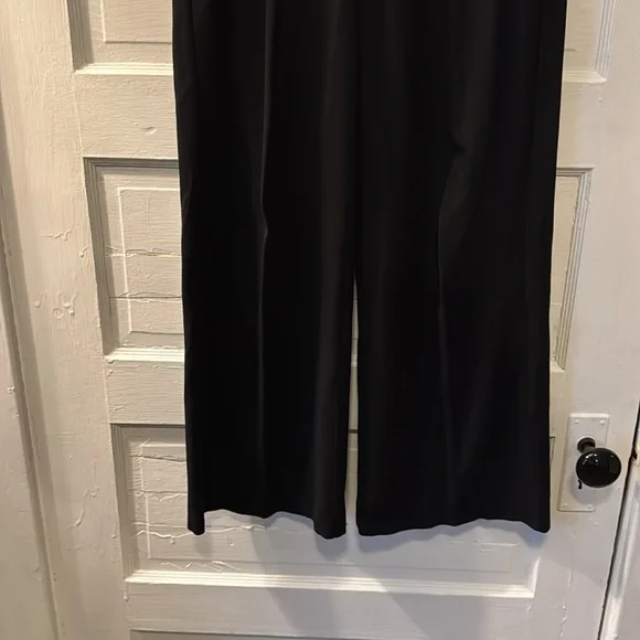 Women's Lee Brand Black Wide-Leg Pants - Picture 3 of 8